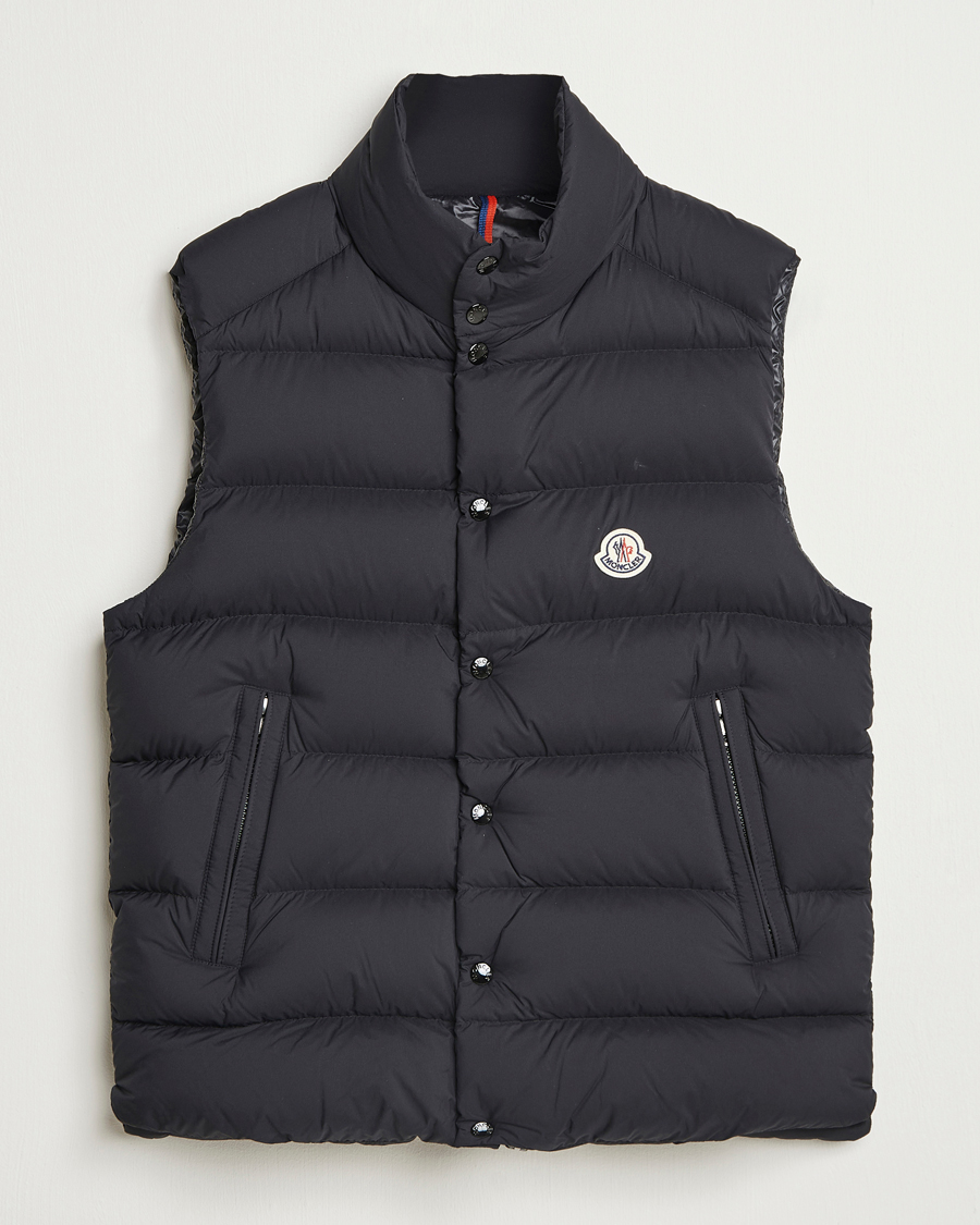 Heren | Jassen | Moncler | Tibb Matte Down Vest Black