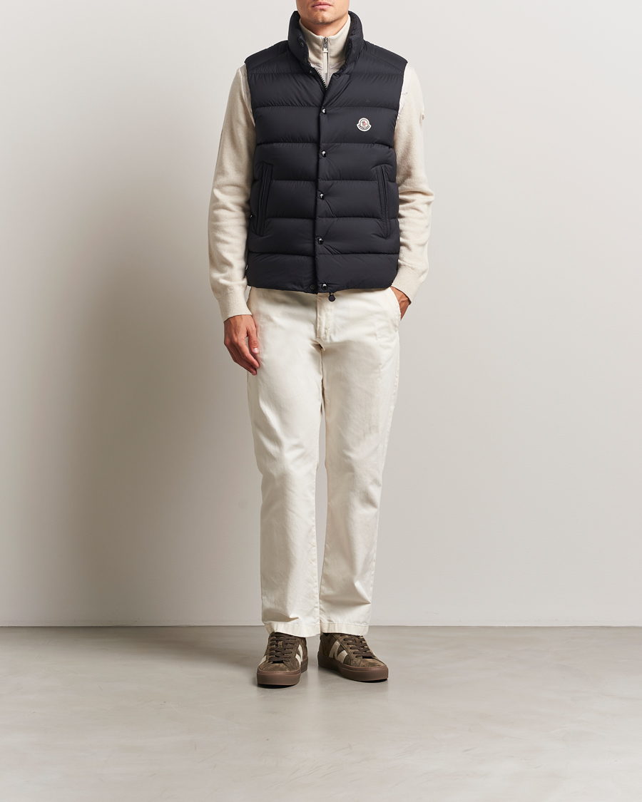 Heren | Jassen | Moncler | Tibb Matte Down Vest Black