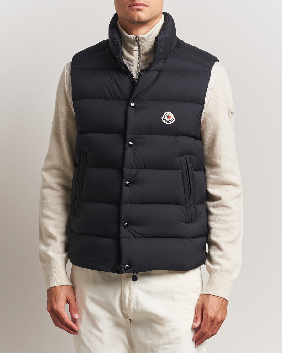 Heren | Jassen | Moncler | Tibb Matte Down Vest Black