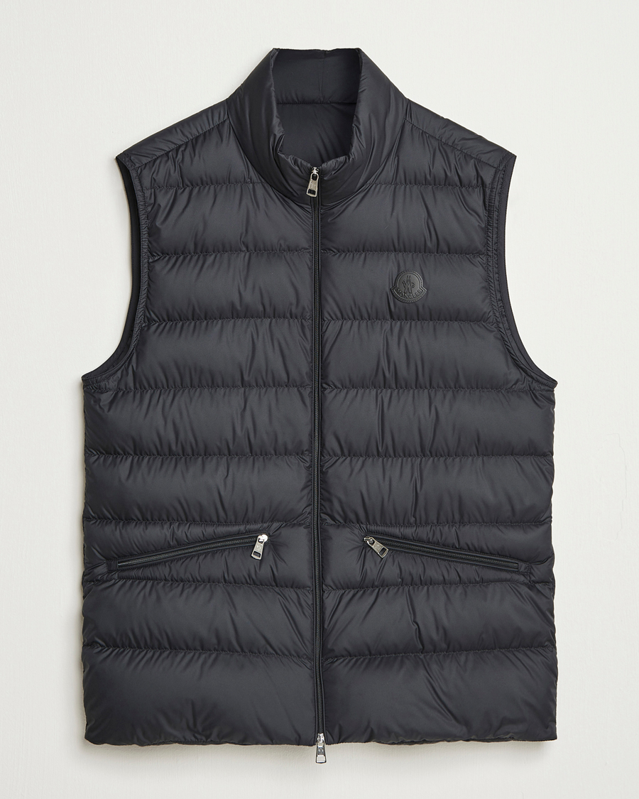 Homme | Manteaux Et Vestes | Moncler | Treompan Down Vest Black