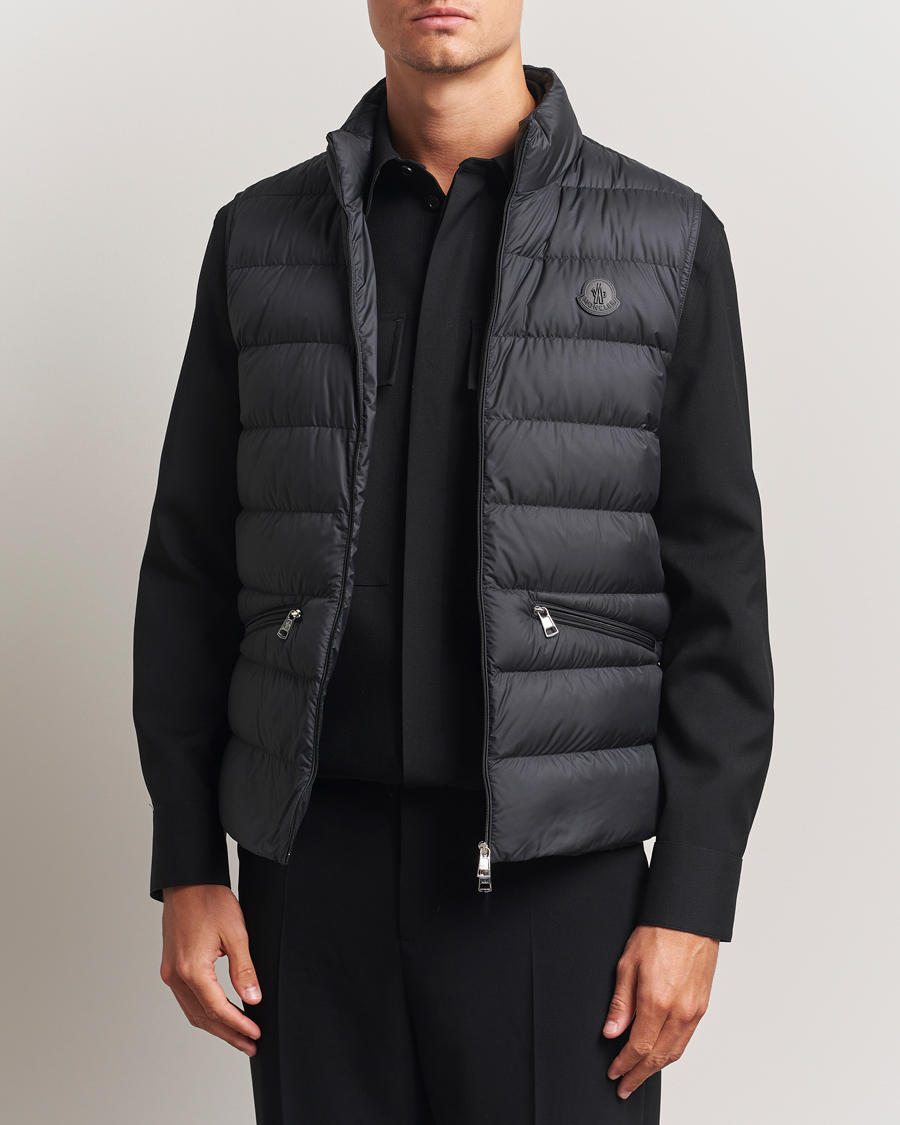 Homme | Manteaux Et Vestes | Moncler | Treompan Down Vest Black