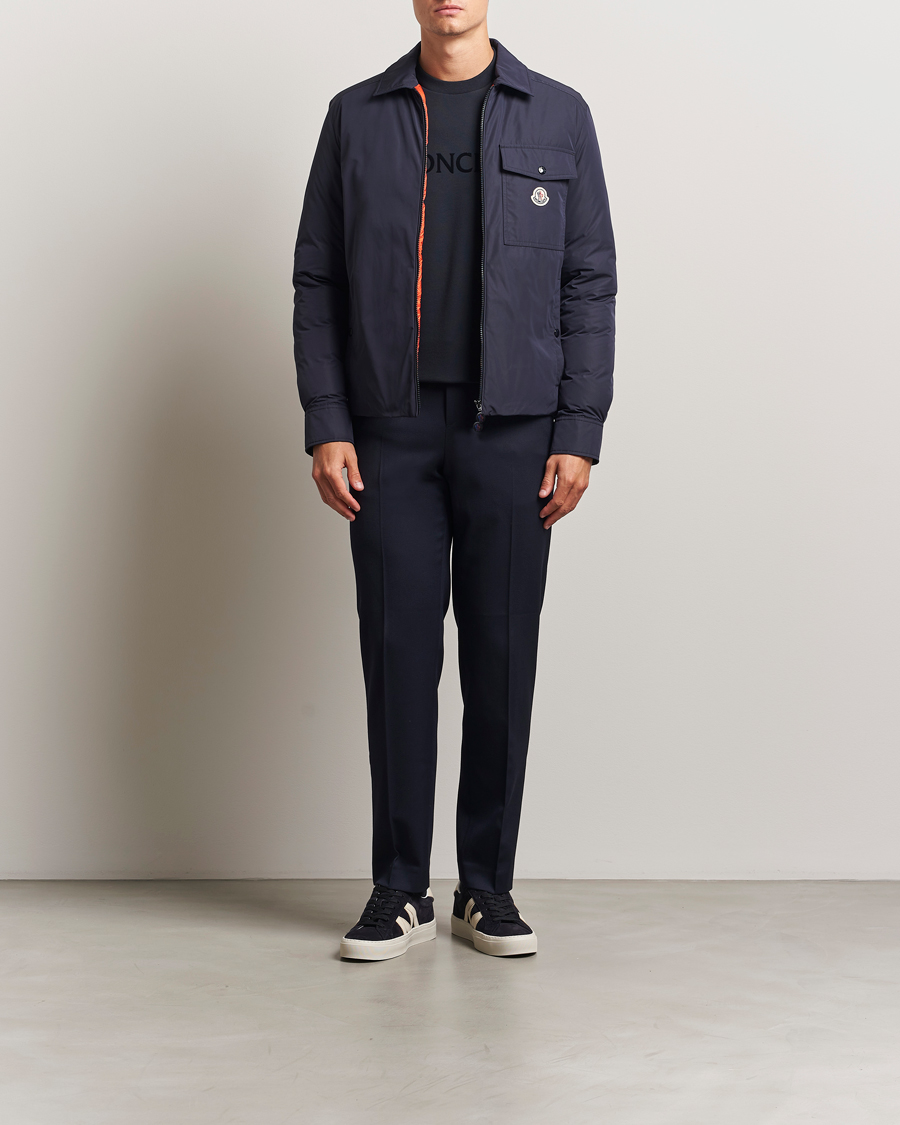 Homme | Manteaux Et Vestes | Moncler | Vigeon Shirt Jacket Navy