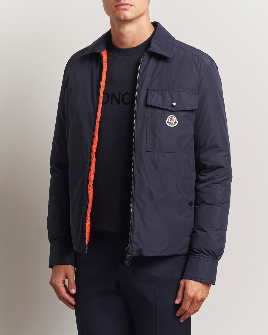 Homme | Manteaux Et Vestes | Moncler | Vigeon Shirt Jacket Navy