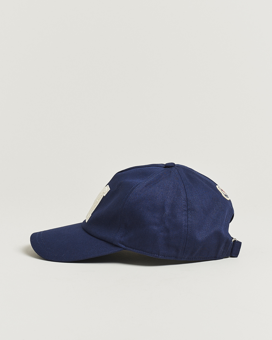Homme | Bobs Et Casquettes | Moncler | Archive Logo Baseball Cap Navy