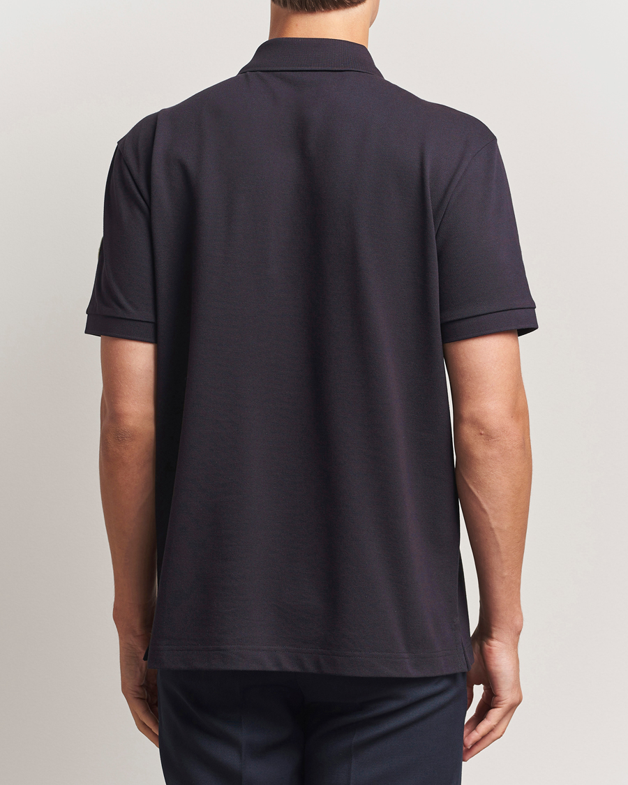 Homme | Polos | Moncler | Archive Logo Polo Navy