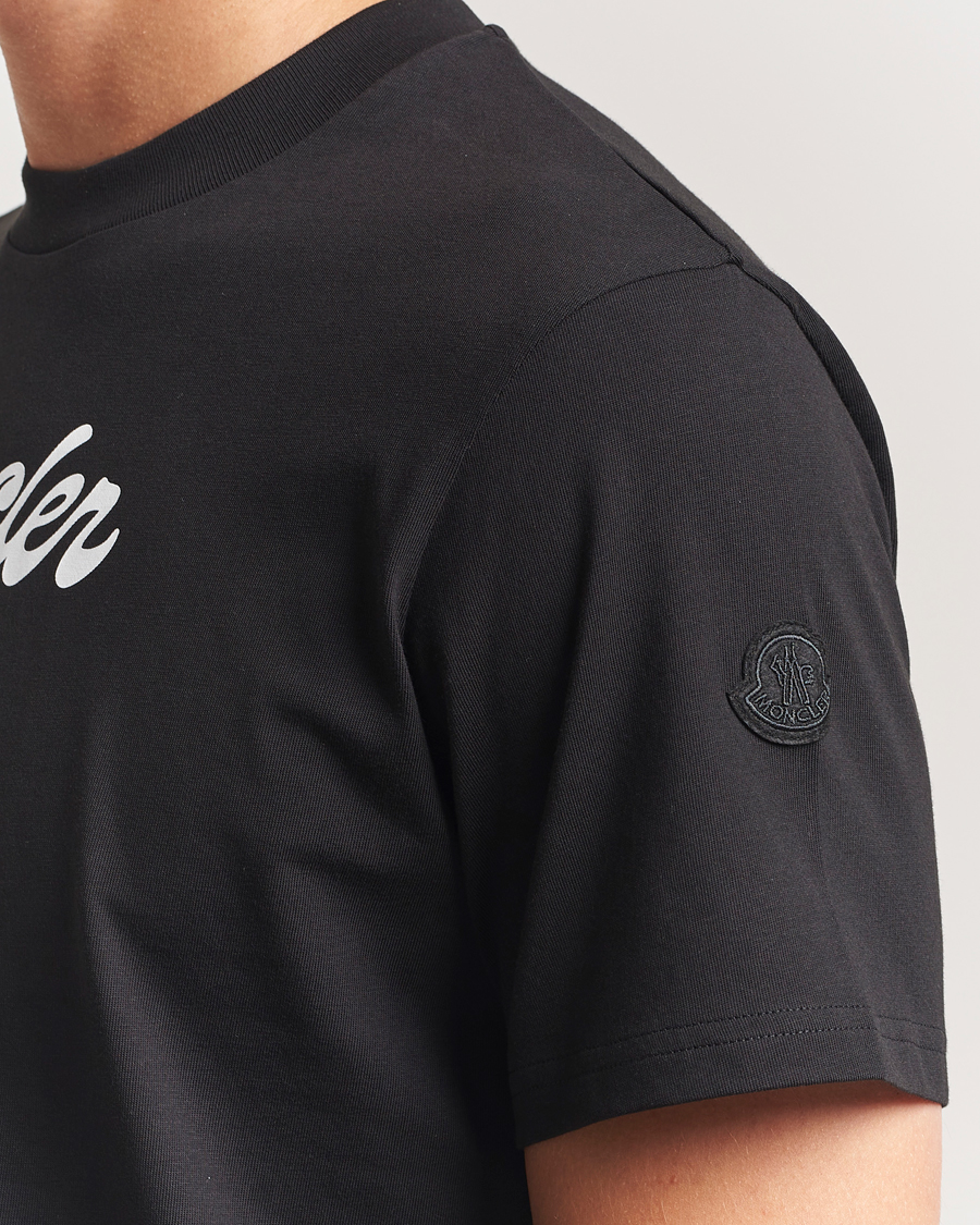 Homme | T-shirts | Moncler | Printed T-Shirt Black