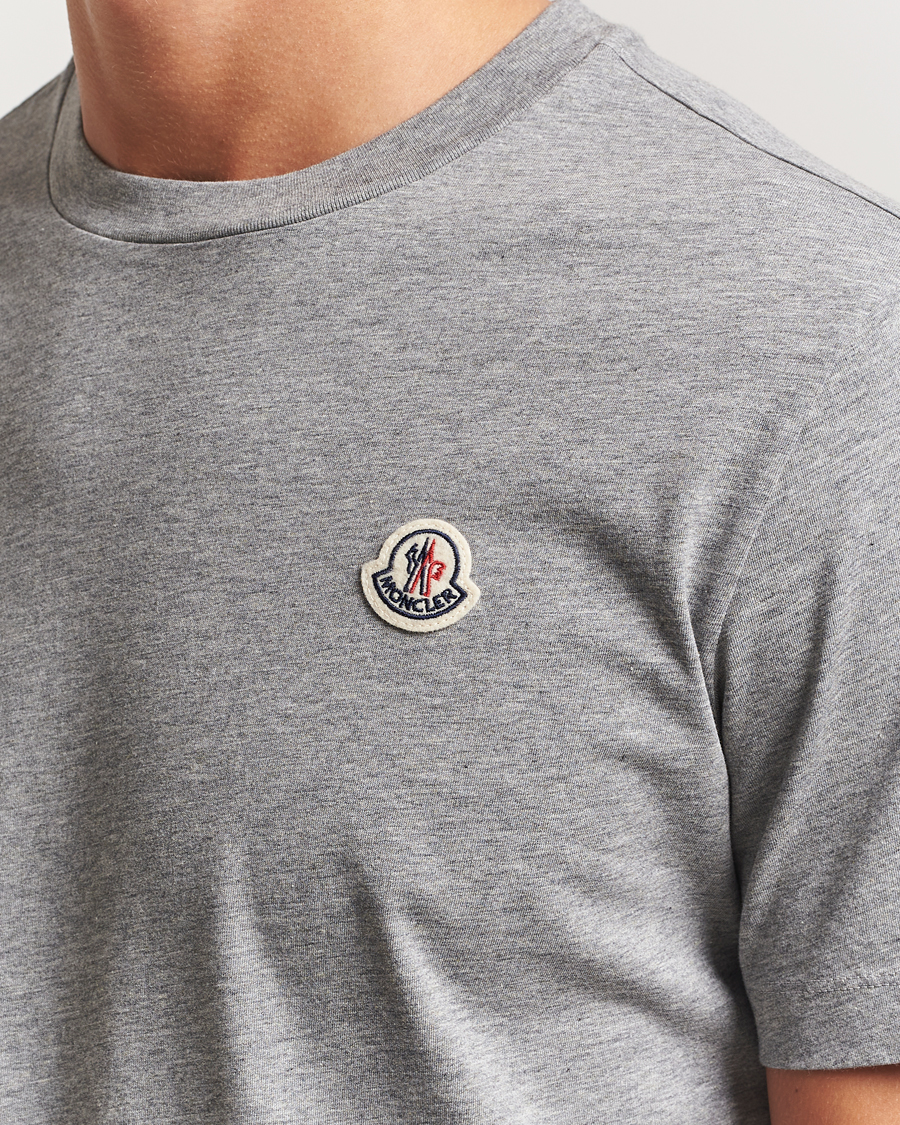 Homme | T-shirts | Moncler | 3-Pack Logo T-Shirt Grey/White/Black