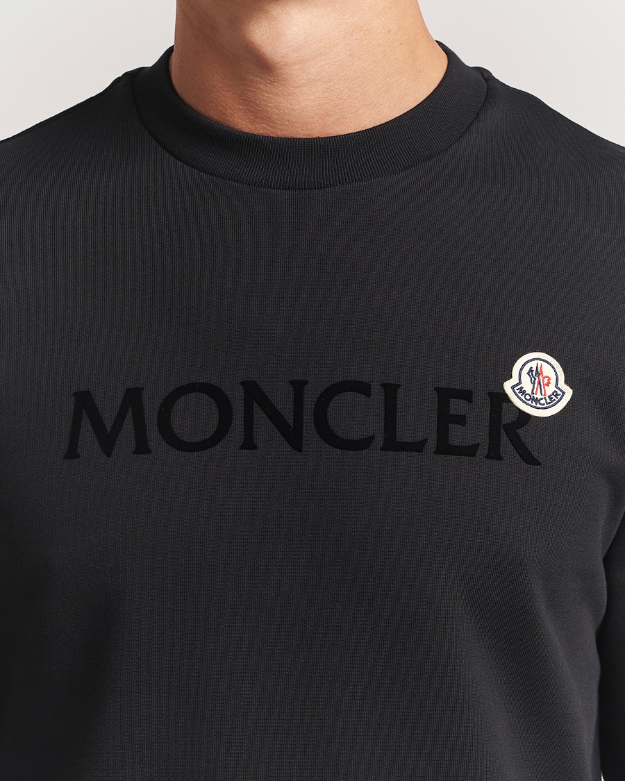 Heren | Truien | Moncler | Lettering Logo Sweatshirt Black