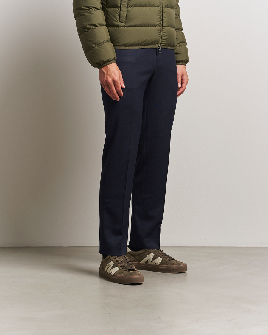 Heren | Sneakers | Moncler | Monaco Low Top Sneakers Olive