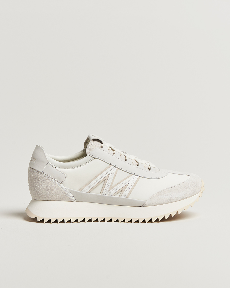 Homme | Baskets | Moncler | Pacey Running Sneakers White