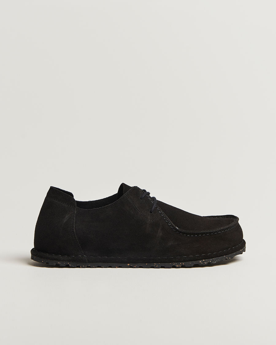 Homme | Loafers | BIRKENSTOCK | Utti Lace Suede Loafer Black