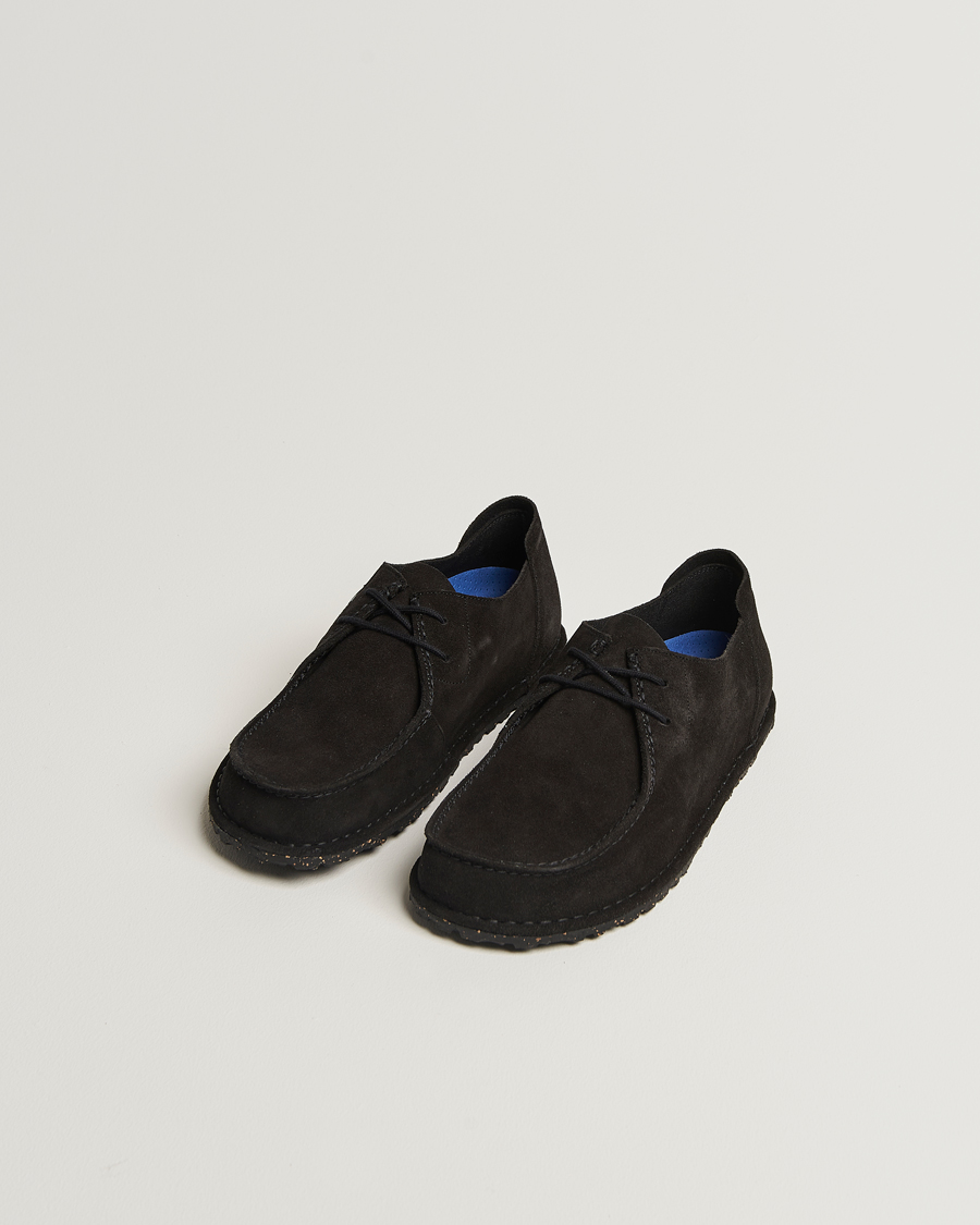 Homme | Loafers | BIRKENSTOCK | Utti Lace Suede Loafer Black