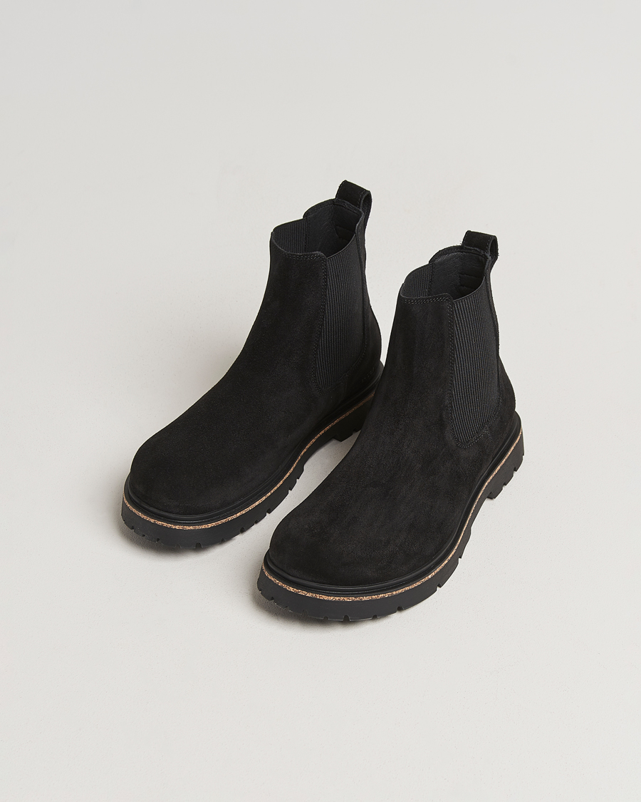 Heren | Laarzen | BIRKENSTOCK | Highwood Suede Chelsea Boot Black