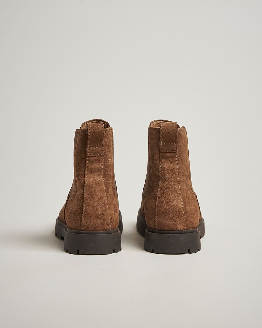 Heren | Laarzen | BIRKENSTOCK | Highwood Suede Chelsea Boot Dark Tea