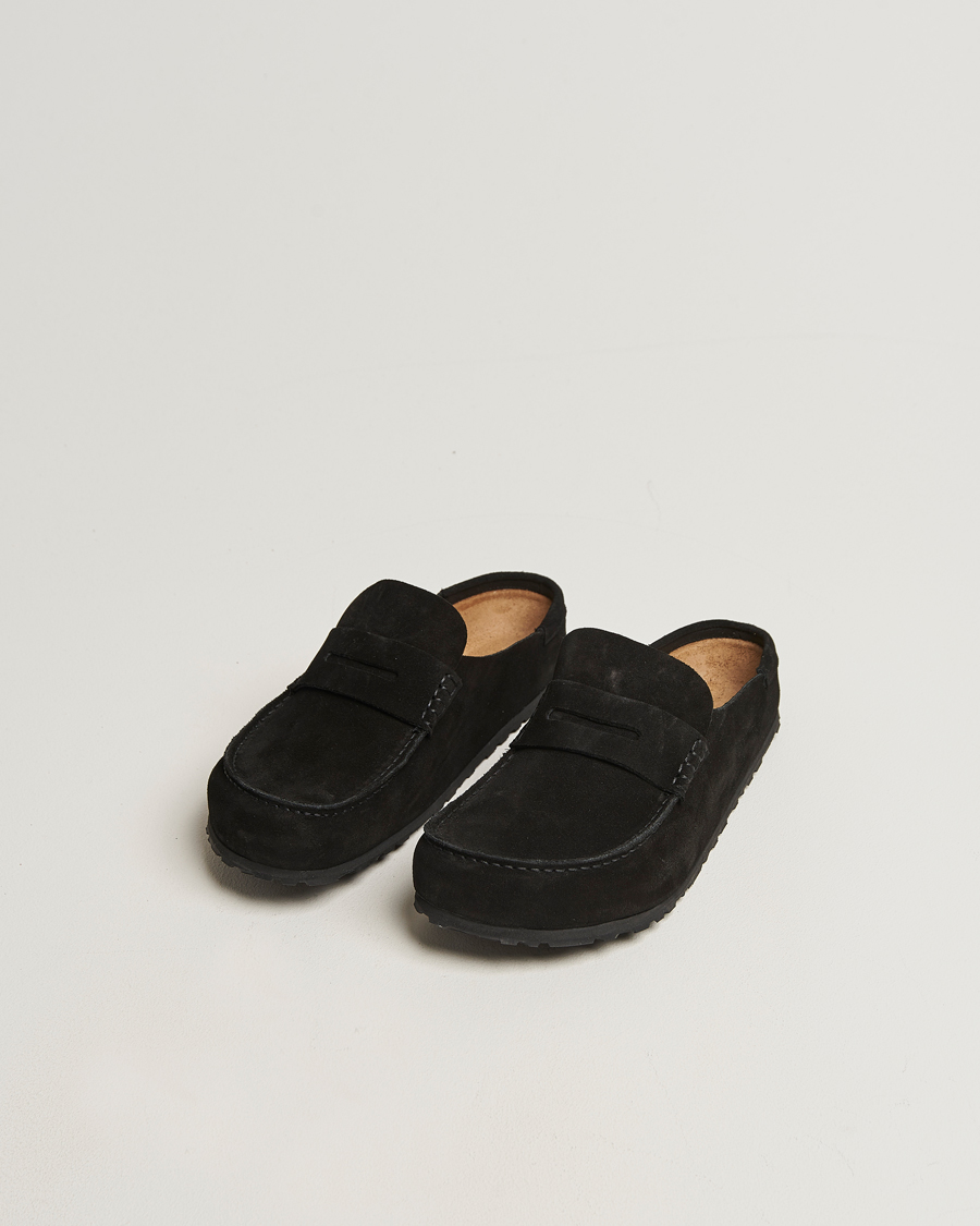 Homme | Sandales Et Mules | BIRKENSTOCK | Naples Black Suede