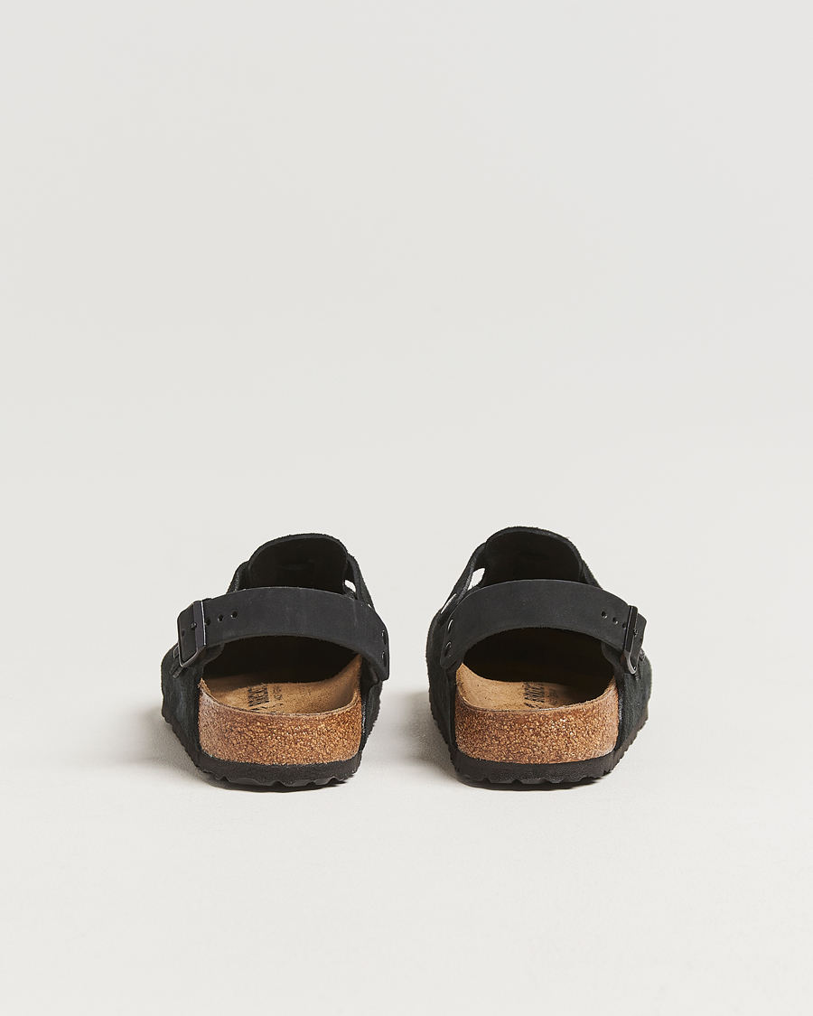 Heren | Sandalen slides | BIRKENSTOCK | Tokio Classic Footbed Black Suede