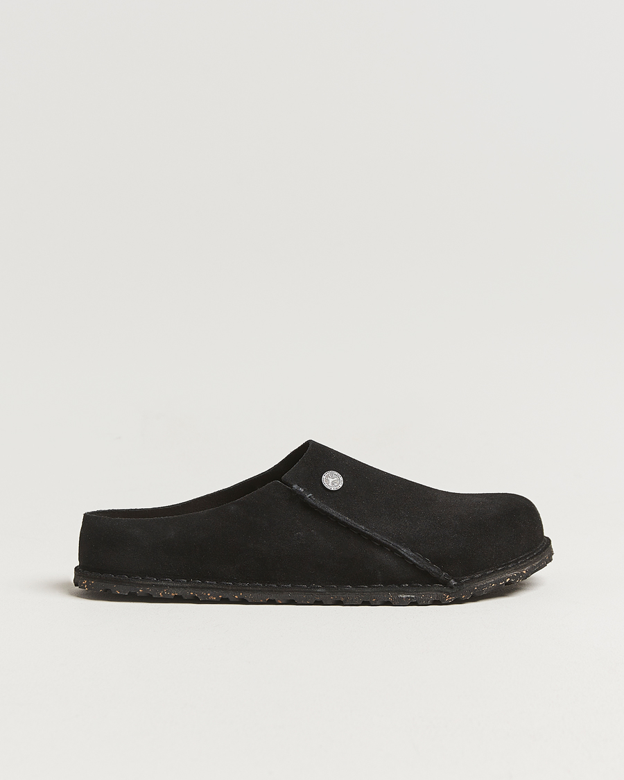 Heren | Sandalen slides | BIRKENSTOCK | Zermatt Premium Black Suede