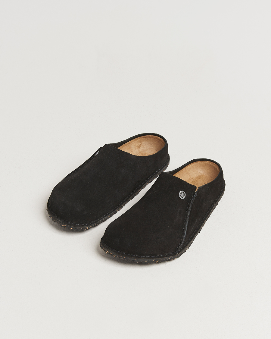 Heren | Sandalen slides | BIRKENSTOCK | Zermatt Premium Black Suede