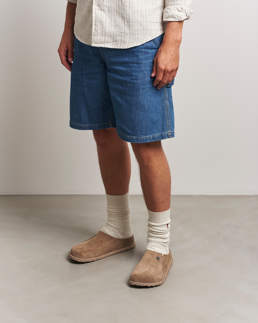 Homme | Sandales Et Mules | BIRKENSTOCK | Zermatt Premium Gray Taupe Suede