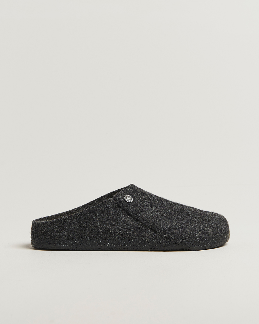 Heren | Sandalen slides | BIRKENSTOCK | Zermatt Shearling Wool Felt Anthracite