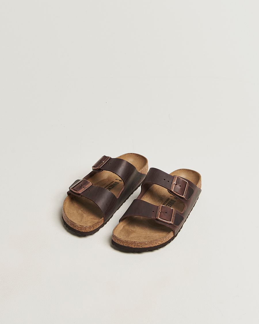 Homme | Sandales Et Mules | BIRKENSTOCK | Woman Arizona Classic Footbed Habana Oiled Leather