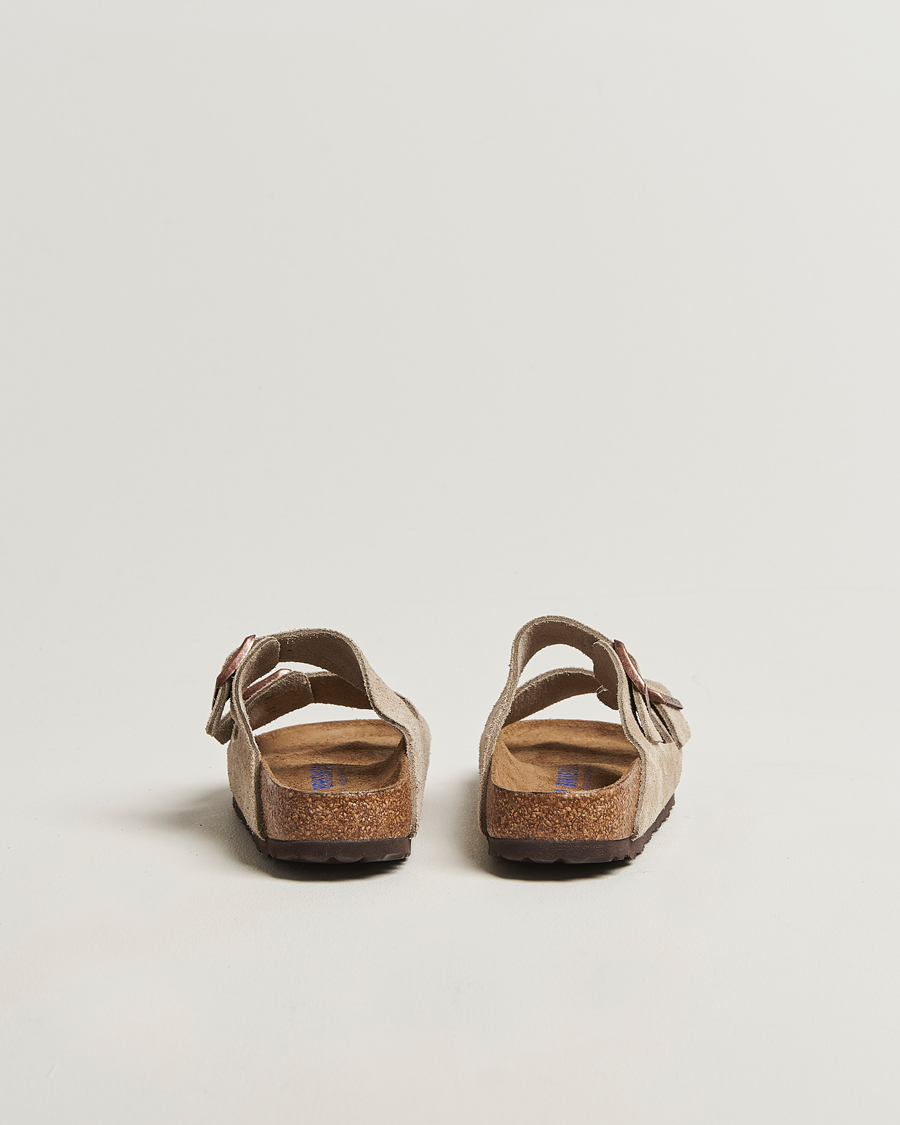 Homme | Sandales Et Mules | BIRKENSTOCK | Woman Arizona Soft Footbed Taupe Suede