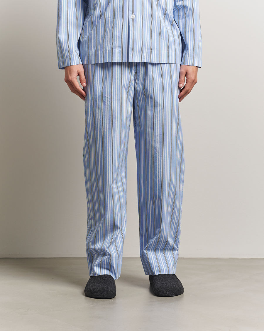 Homme | Peignoirs Et Pyjamas | Tekla | Poplin Pyjama Pants Stave Stripes