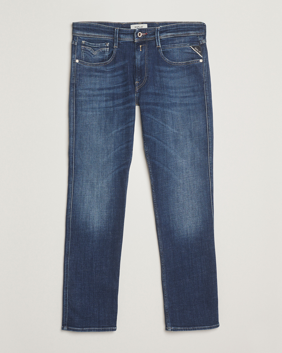 Homme | Jeans | Replay | Anbass 5 Years Wash Jeans Dark Blue