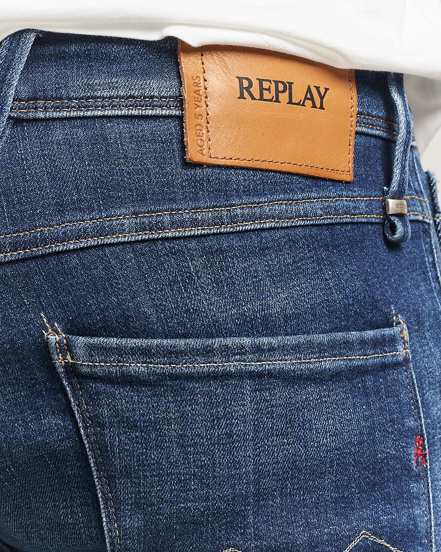 Homme | Jeans | Replay | Anbass 5 Years Wash Jeans Dark Blue