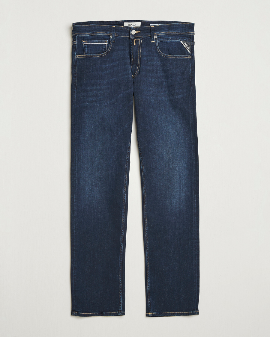 Homme | Jeans | Replay | Grover Powerstretch Jeans Dark Blue