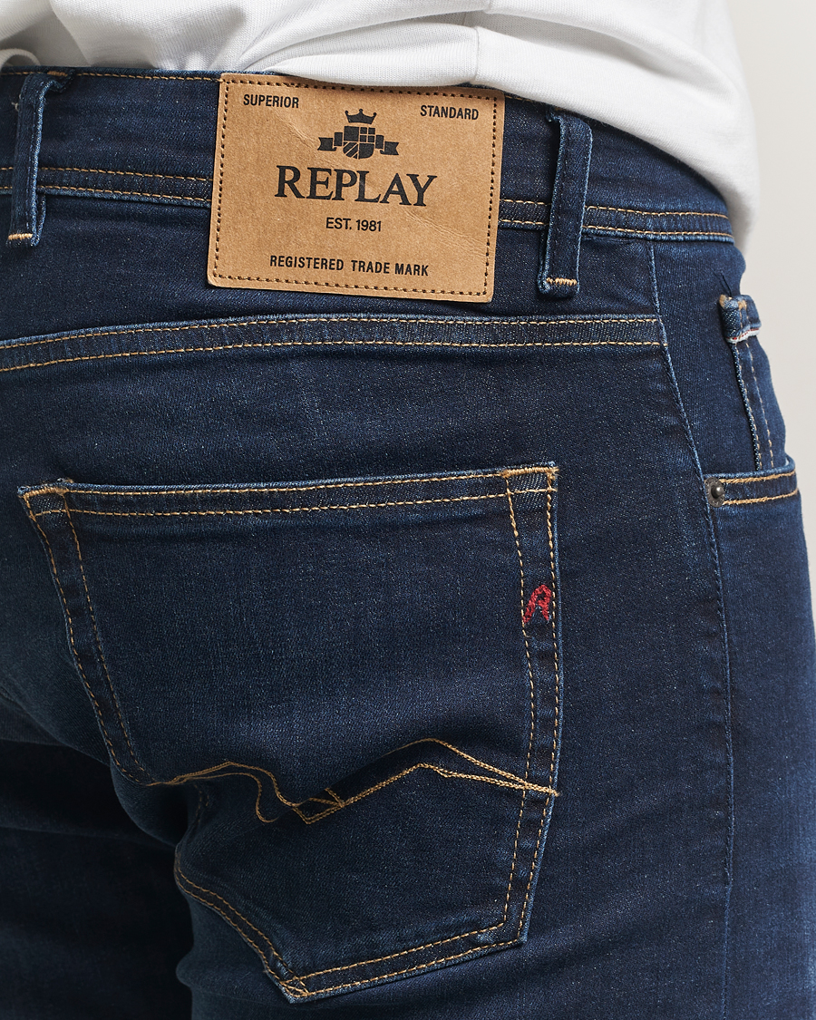 Homme | Jeans | Replay | Grover Powerstretch Jeans Dark Blue