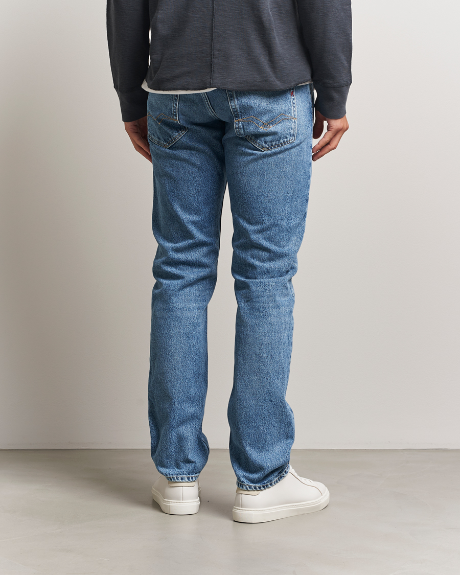 Heren | Jeans | Replay | Grover Rigid Orignal Jeans Light Blue