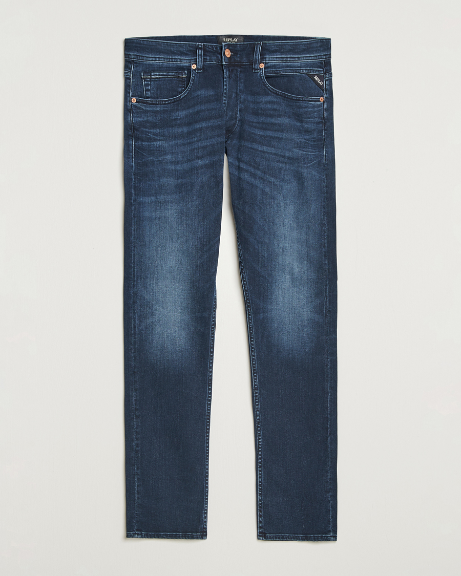 Homme | Jeans | Replay | Grover Super Stretch Bio Jeans Blue Black