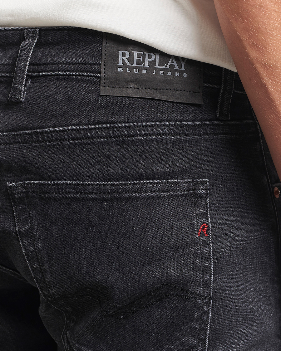 Homme | Jeans | Replay | Grover Super Stretch Bio Jeans Black