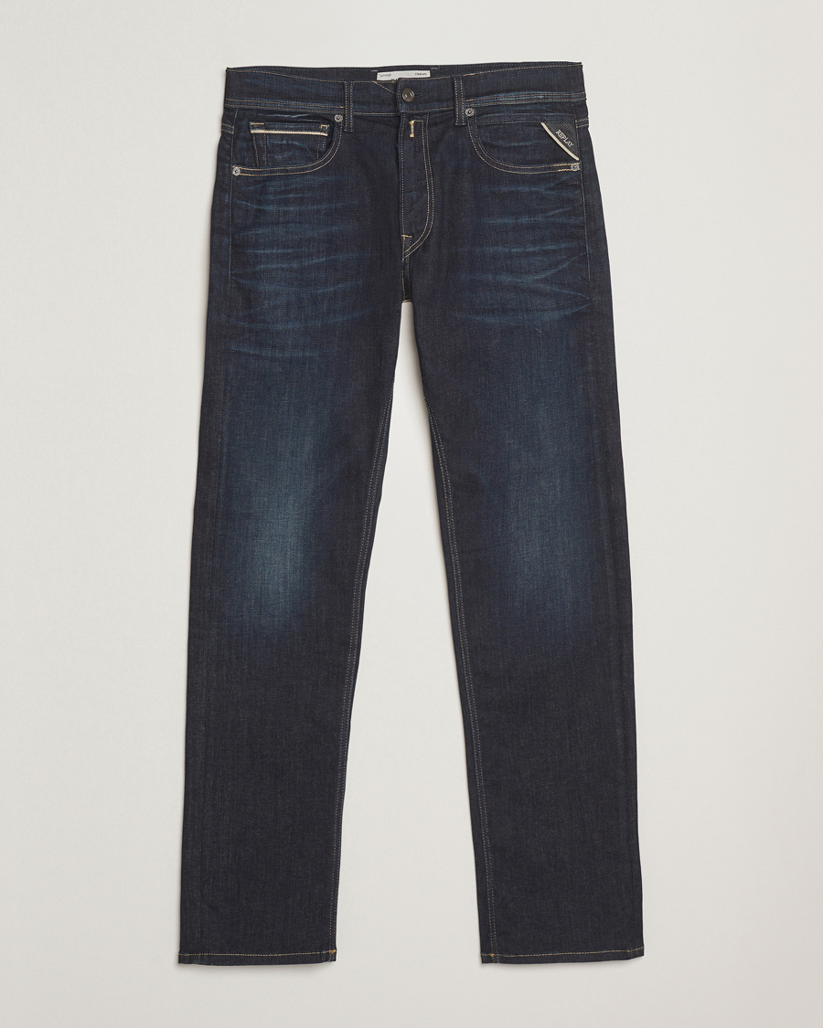 Homme | Jeans | Replay | Grover Hyperflex Dust Jeans Dark Blue