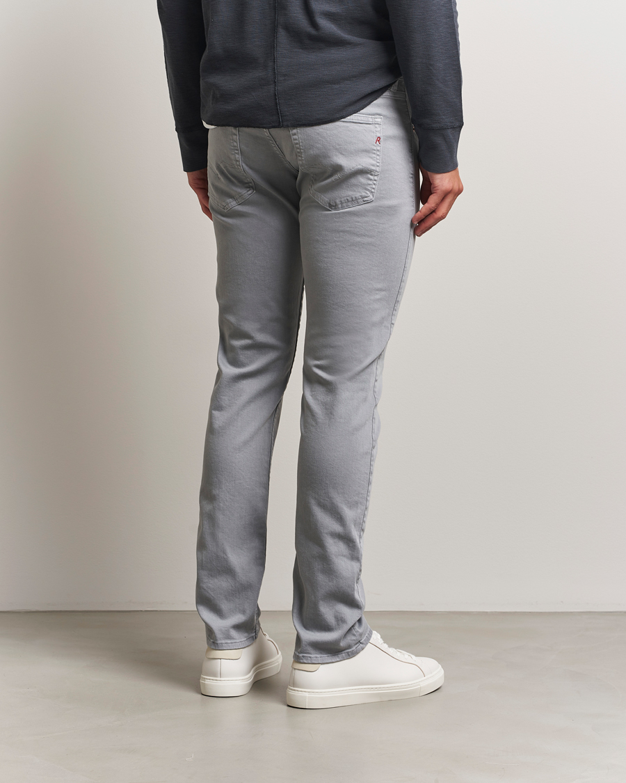 Heren | Broeken | Replay | Grover Bullstretch 5-Pocket Pants Light Grey