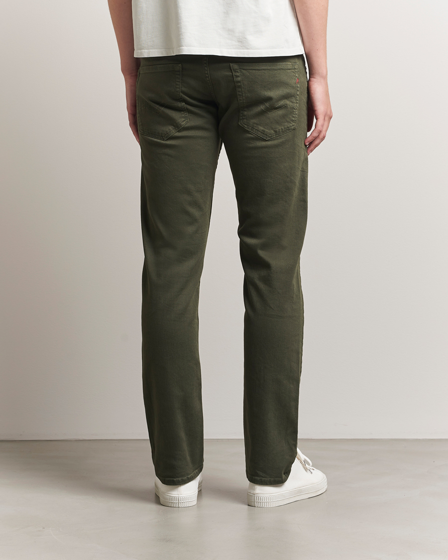 Heren | Broeken | Replay | Grover Bullstretch 5-Pocket Pants Dark Green