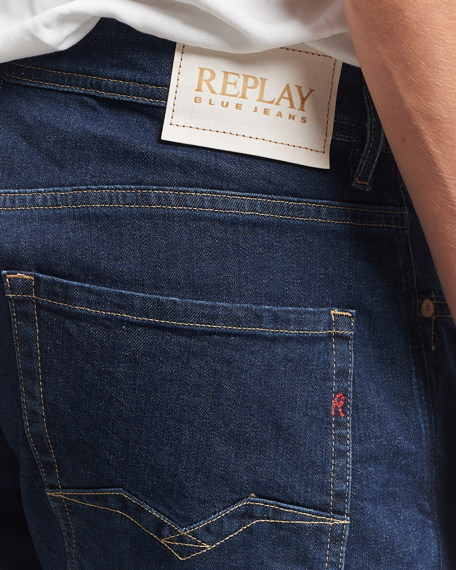Homme | Jeans | Replay | Rocco Comfort Fit Stretch Eco Plus Jeans Dark Blue