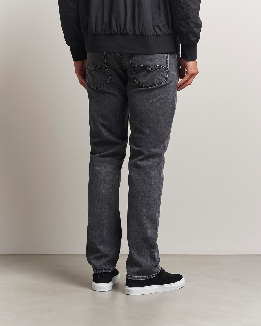 Homme | Jeans | Replay | Rocco Comfort Fit Stretch Eco Plus Jeans Washed Black