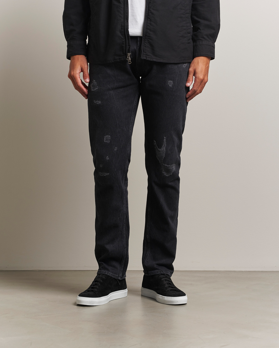 Homme | Jeans | Replay | Rocco Comfort Fit Stretch Jeans Washed Black