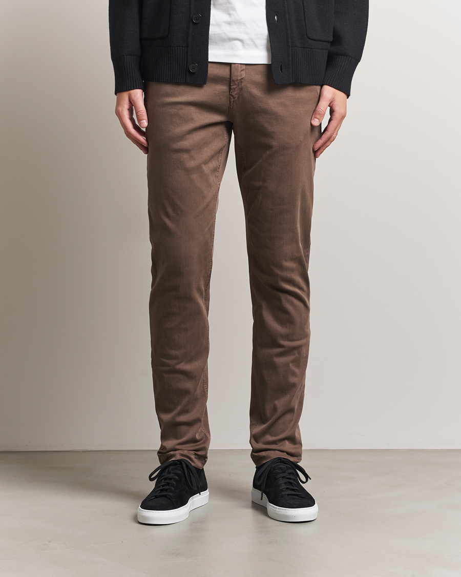 Homme | Pantalons | Replay | Benni Hyperflex X-Lite Chinos Brown