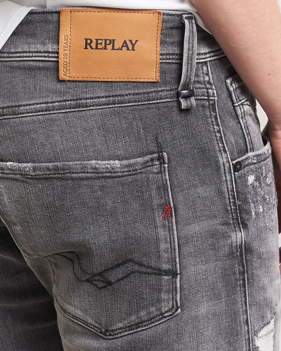 Homme | Jeans | Replay | Anbass 10 Years Wash Jeans Dark Grey