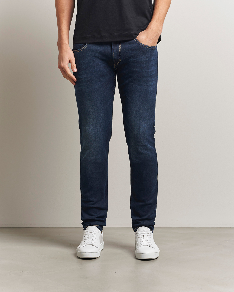 Homme | Jeans | Replay | Anbass Powerstretch Jeans Dark Blue
