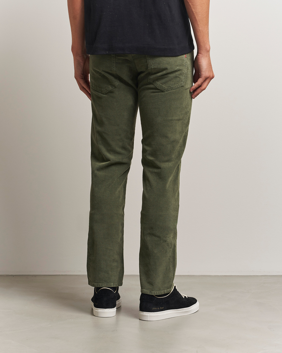 Homme | Pantalons | Replay | Grover Corduroy 5-Pocket Pants Dark Green