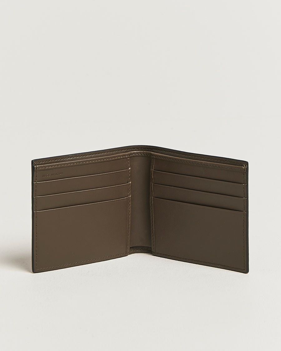 Heren | Portemonnees | Smythson | Ludlow 6 Card Wallet Dark Olive