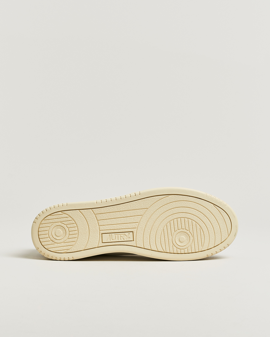Heren | Sneakers | Autry | Medalist Low Sneaker White/Tobacco