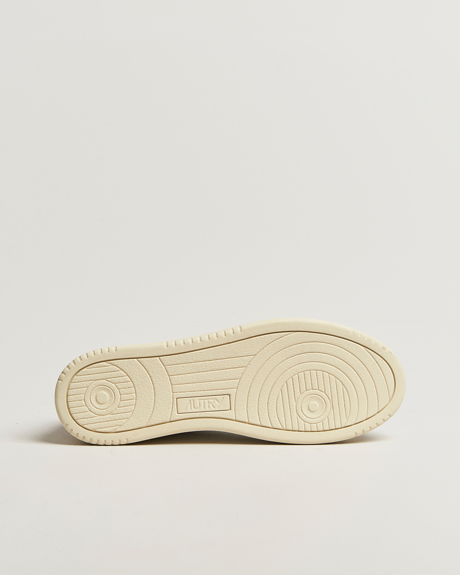 Homme | Baskets | Autry | Medalist Low Sneaker White/Burgundy