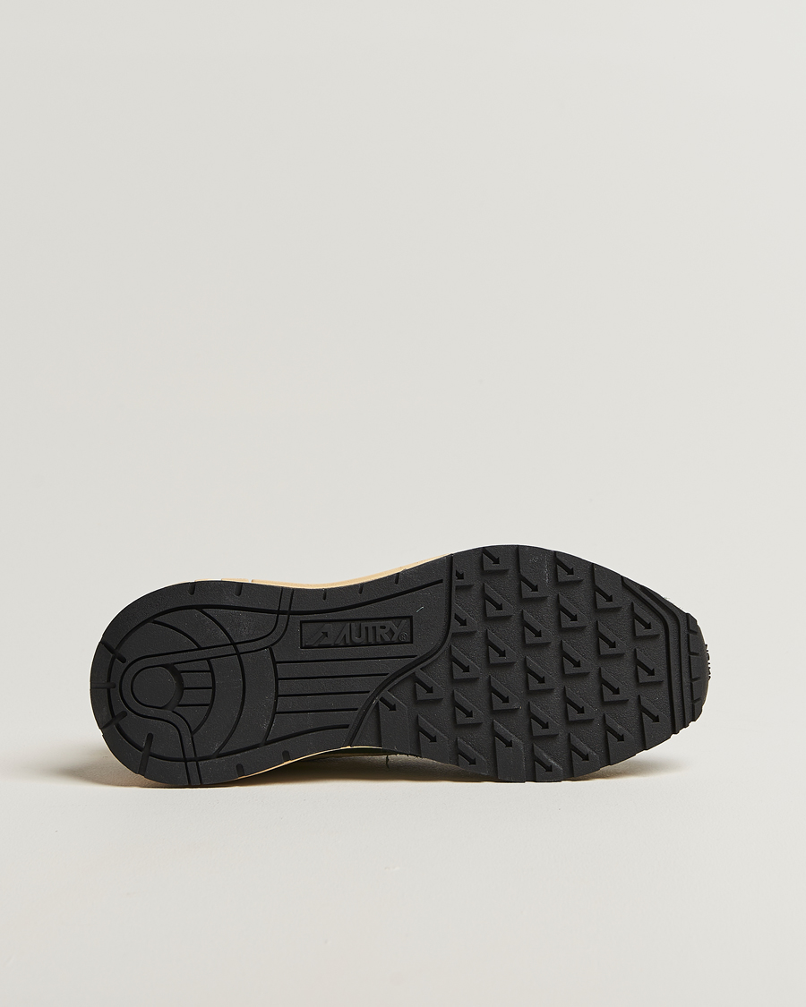 Heren | Sneakers | Autry | Reelwind Running Sneaker Bottle Green/Beige