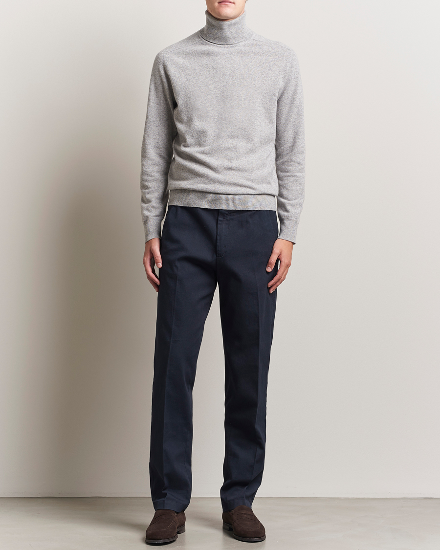 Homme | Pulls Et Tricots | Altea | Wool/Cashmere Rollneck Light Grey