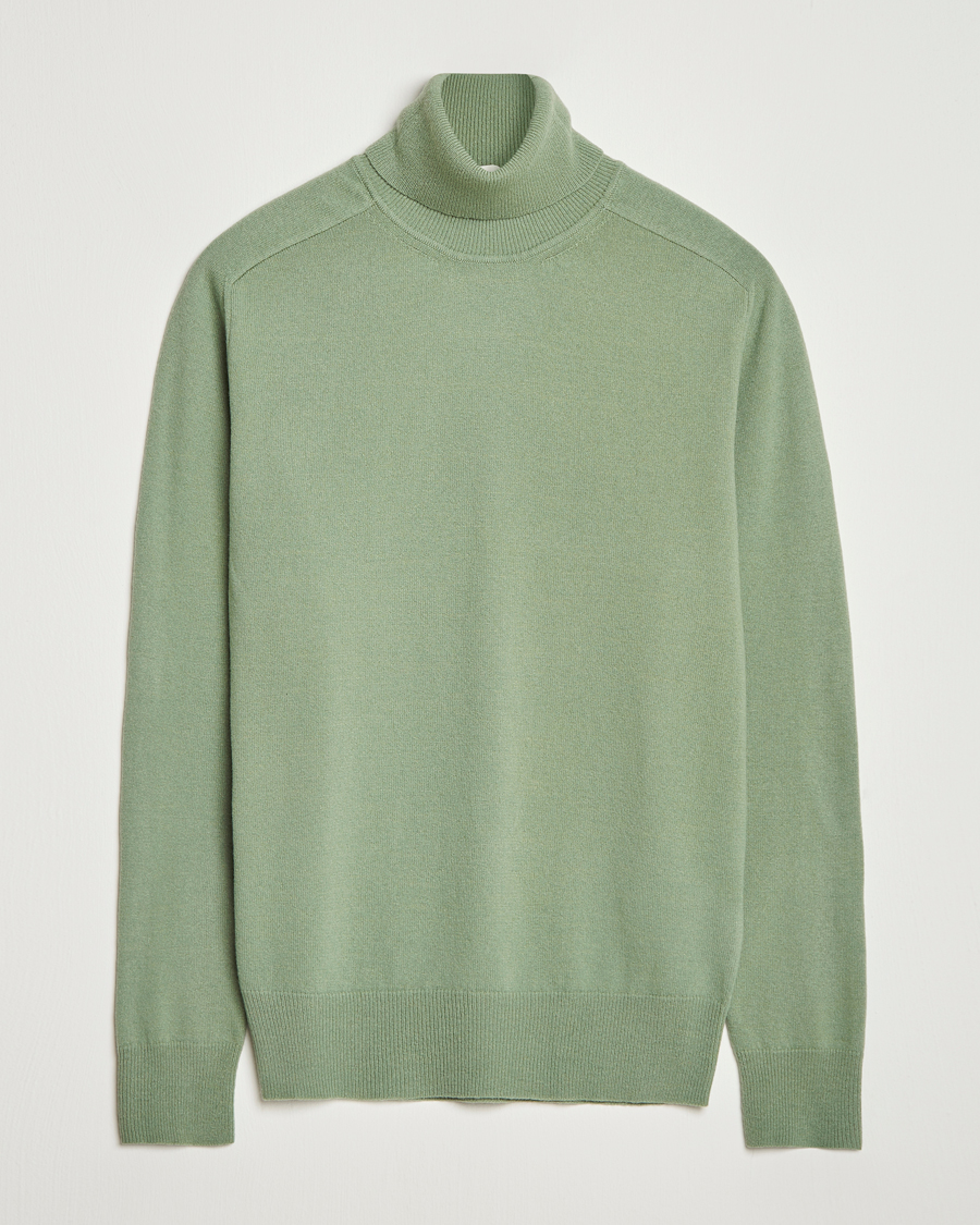 Homme | Pulls Et Tricots | Altea | Wool/Cashmere Rollneck Green